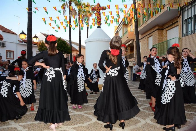 Palos de la Frontera (Huelva) celebra sus tradicionales Cruces de Mayo