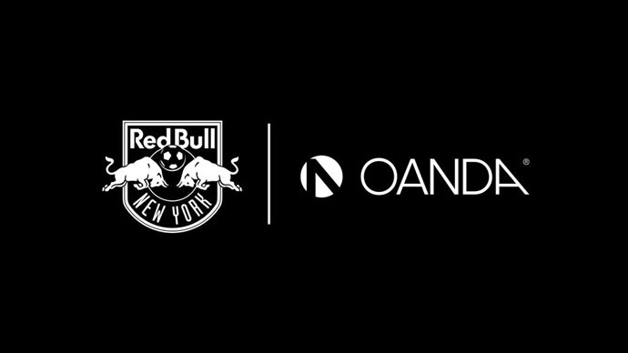 OANDA & New York Red Bulls - Sleeve Patch Deal Announcement - Logo LockUp