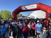 Más de 3.000 'andarines' "respaldan" la labor de Asprona en su marcha solidaria