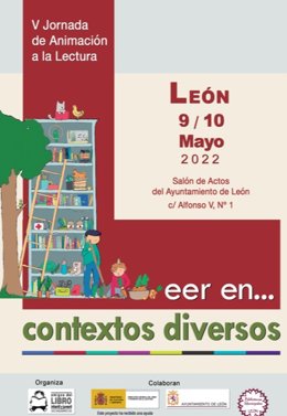 Cartel de la V Jornada de Animación a la lectura