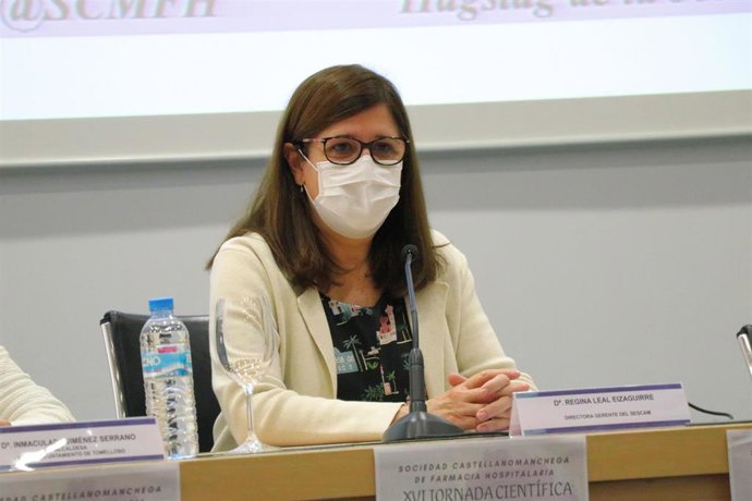 La directora gerente del Servicio de Salud de Castilla-La Mancha, Regina Leal