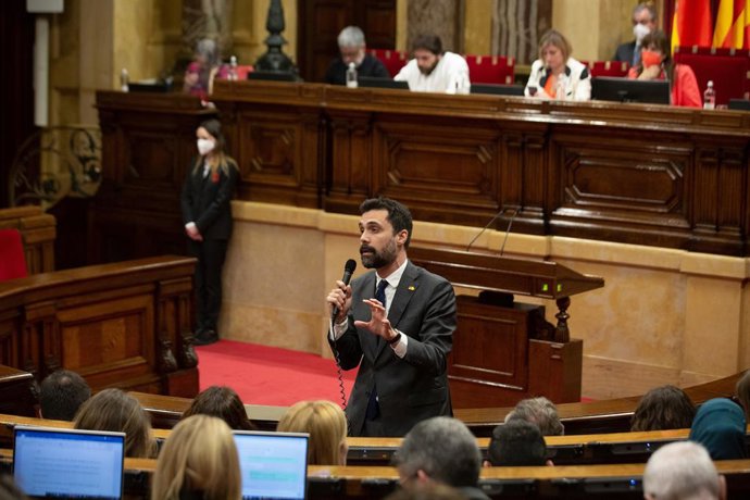 El conseller d'Empresa i Treball, Roger Torrent