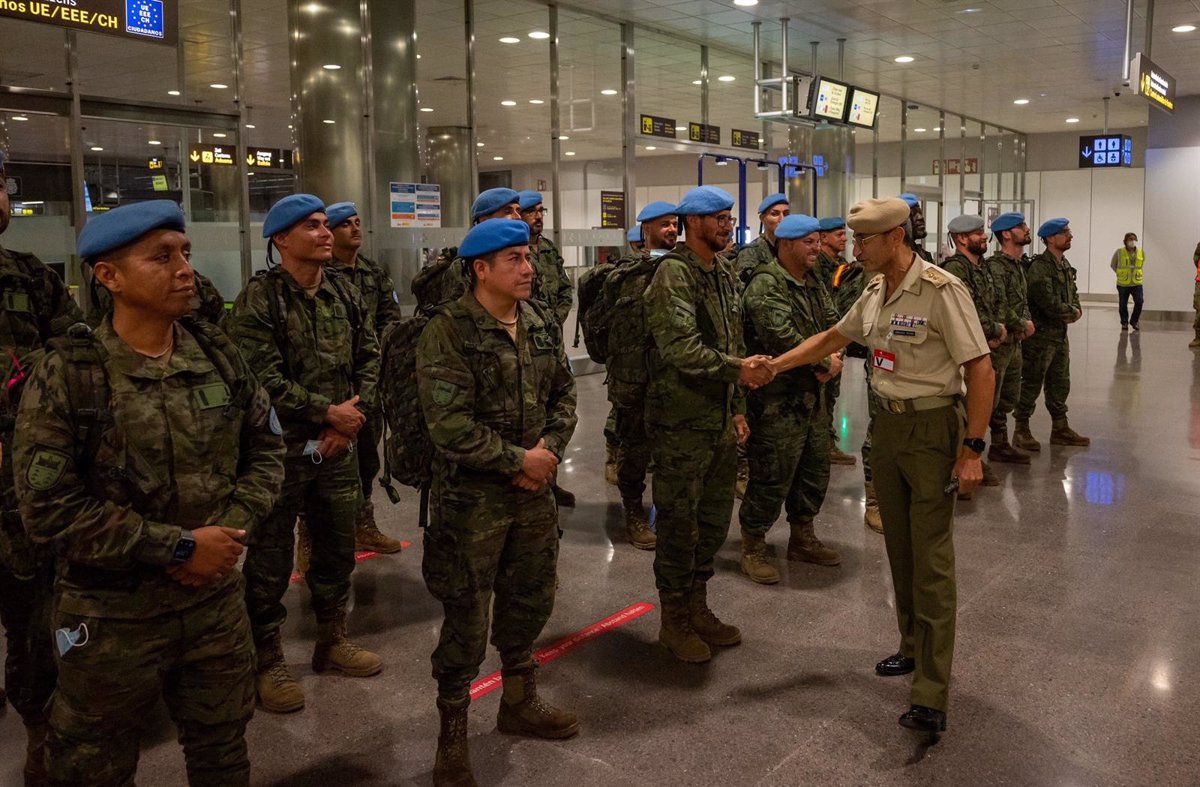 Los Militares De La Primera Rotación Del Contingente Brilib Xxxvi