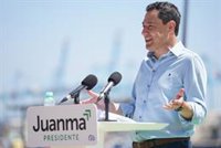 Juanma Moreno anima a trabajar para "alcanzar una mayoría segura" para "seguir avanzando" en una Andalucía "líder"