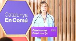 La líder dels comuns al Parlament, Jéssica Albiach