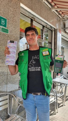 Lorenzo Gil Expósito, el vendedor de la ONCE en Palma que ha repartido más de 9,1 millones de euros en el hospital Son Lltzer