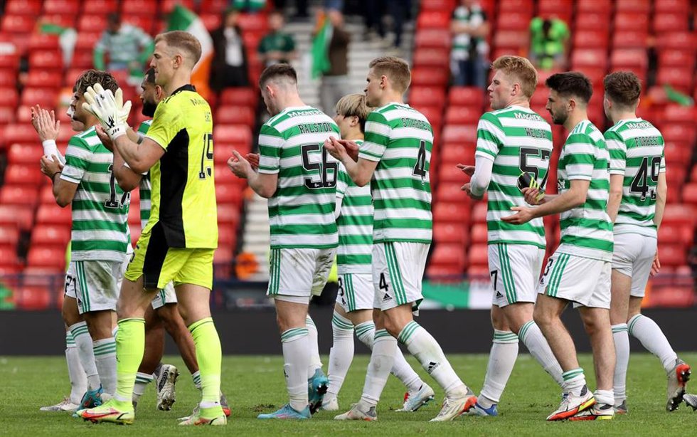 Jugadores del Celtic