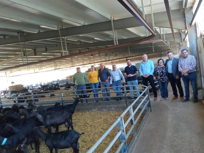 Gutiérrez Salinas en la explotación Muñoz Imbernón CB.