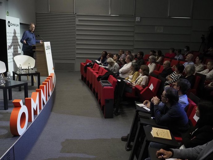 Xavier Antich (mnium) en les 'Jornades de llengua, propostes de futur per al catal'