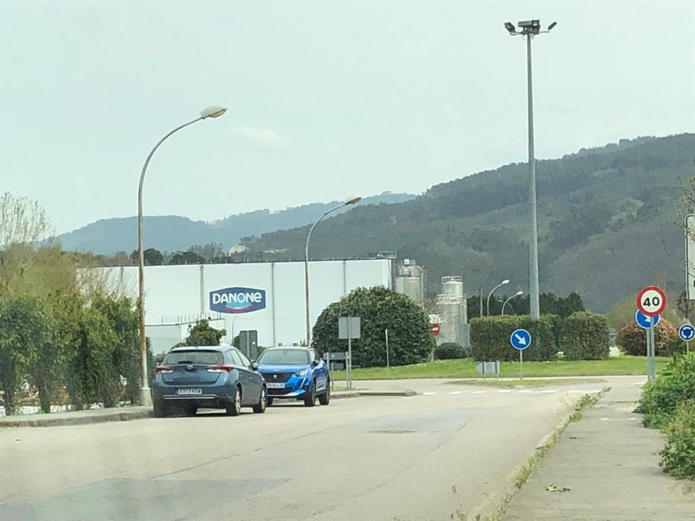 Archivo - Factoría de Danone en Salas (Asturias)