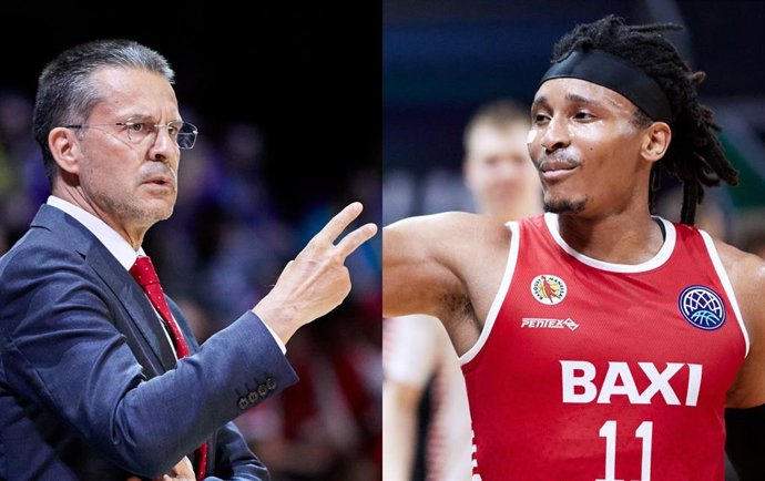 Pedro Martínez y Chima Moneke, del BAXI Manresa