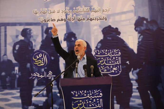 El líder de Hamás en Gaza, Yahya Sinwar