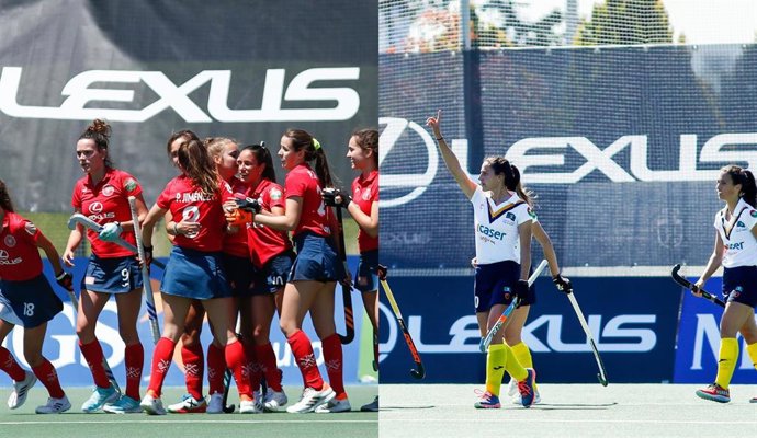Sanse Complutense y Club de Campo, finalistas de la Liga femenina de hockey