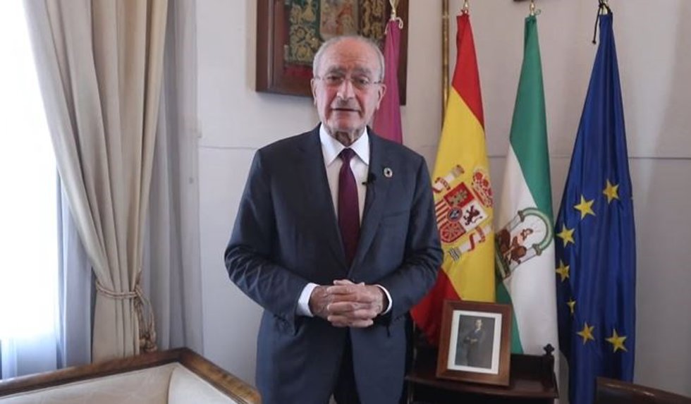 El alcalde de Málaga, Francisco de la Torre