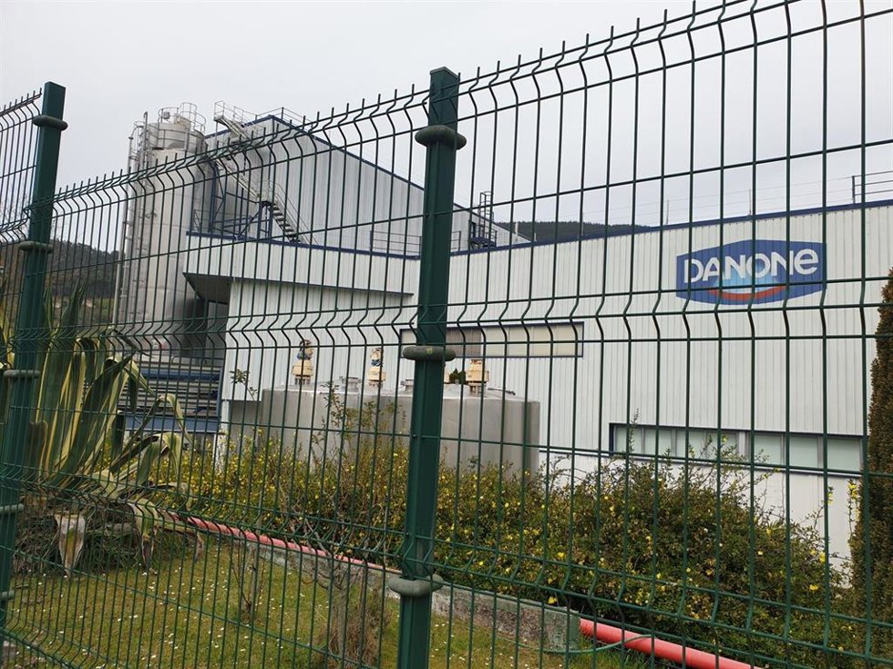 Archivo - Factoría de Danone en Salas (Asturias)