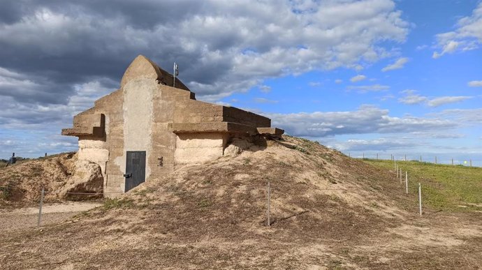 Túmulo del 'tholos' calcolítico de La Pastora, en Valencina