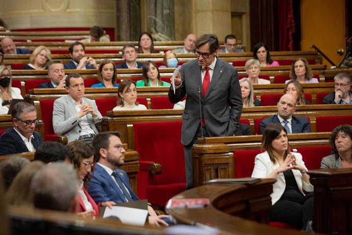 El primer secretario del PSC, Salvador Illa