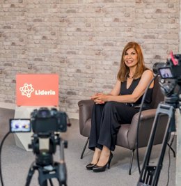 La presidenta de la Fundación Adelias, Samira Brigüech.