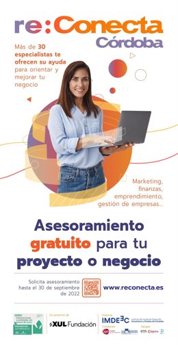 Cartel promocional de 'reConecta Córdoba'.