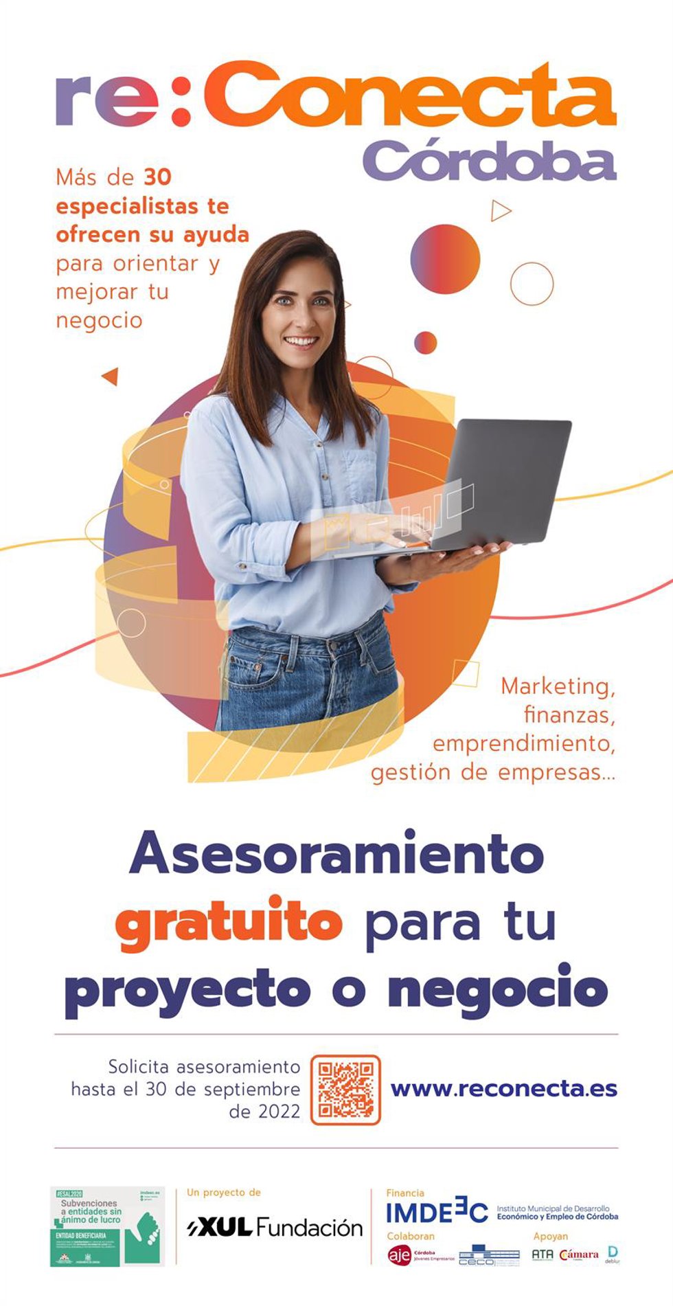 Cartel promocional de 'reConecta Córdoba'.