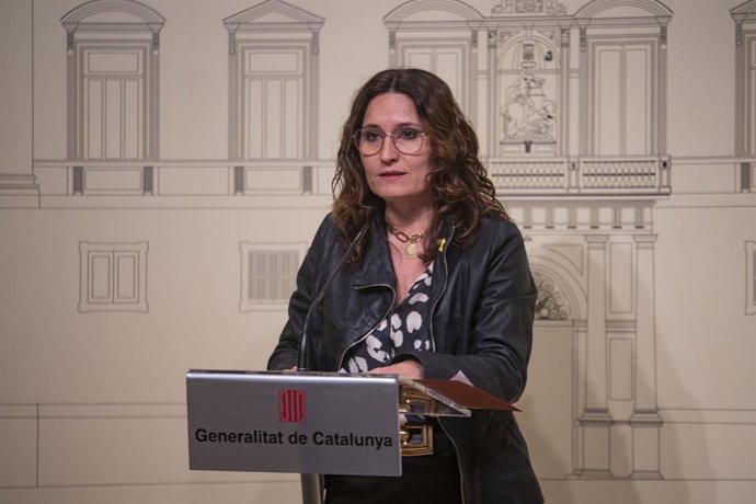 La consellera de Presidncia de la Generalitat, Laura Vilagr