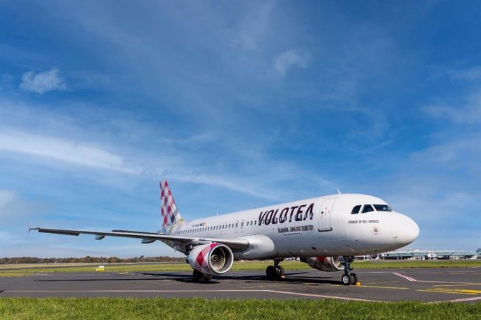 Archivo - Avión de Volotea.