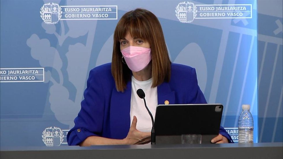 La vicelehendakari y consejera de Trabajo y Empleo, Idoia Mendia.