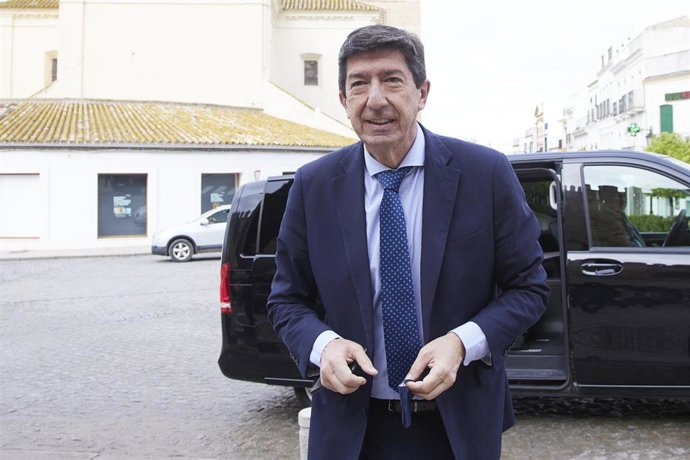 Archivo - El vicepresidente de la Junta y consejero de Turismo, Juan Marín,en una imagen de archivo