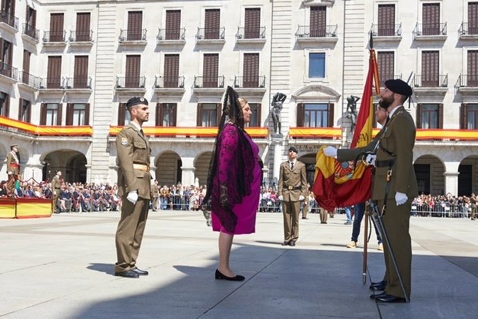 Jura de bandera civil en Santander