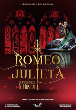 Cartel de Romeo y Julieta El Musical