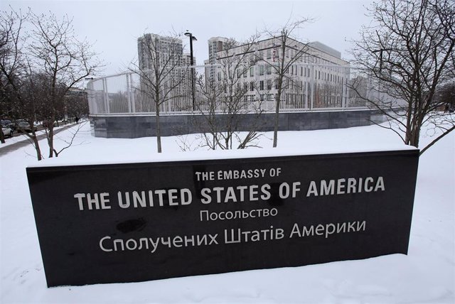 Archivo - Embajada de EE.UU. en Kiev