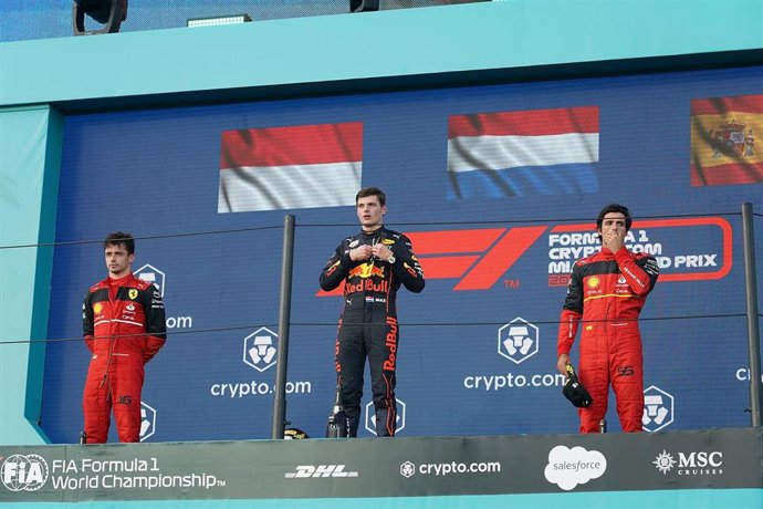 Podio Gran Premio Miami