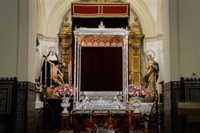 La Virgen del Rocío (Huelva) ya tiene nuevas andas, un 30% menos pesadas, que estrenará el día 22