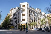 La explosión "desguazó prácticamente por dentro" el edificio de General Pardiñas y se estudia su "desmontaje parcial"