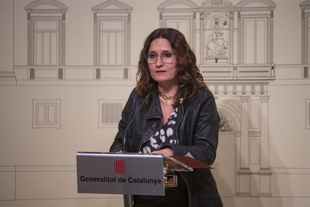 La consellera de Presidència de la Generalitat, Laura Vilagrà