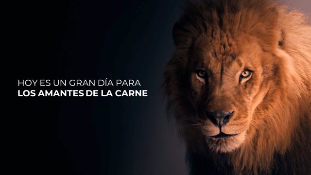 El rey de la selva, protagonista de la nueva campaña publicitaria de Teka 'Los amantes de la carne'