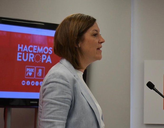 La secretaria de Organización, María Marrodán