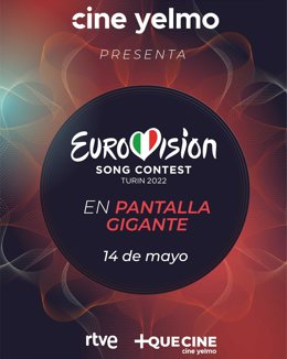 Cine Yelmo de Vallsur ofrece Eurovisión en pantalla gigante.