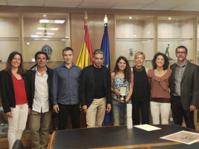 La escaladora Silvia Vidal recibe la Medalla de Oro de la Real Orden del Mérito Deportivo