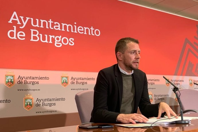 El concejal de Medio Ambiente de Burgos, Josué Temiño.