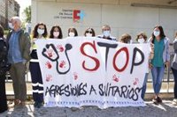 El Colegio de Médicos se persona como acusación particular contra el agresor del centro de Los Castros