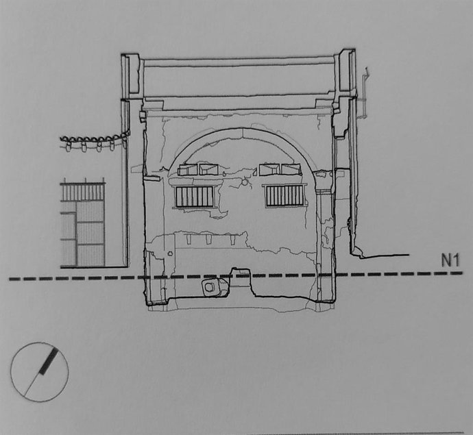 Plano del 'Humilladero' de Tudela