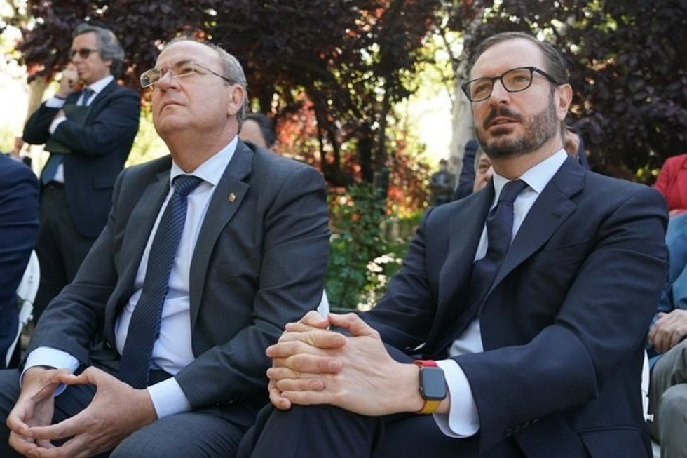 Monago asiste a un acto del PP con motivo del Día de Europa