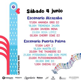 Cartel de 'Los Palomos' 2022