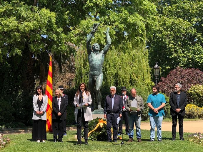 Acte del Parlament en commemoració del 77 aniversari de la fi de la II Guerra Mundial
