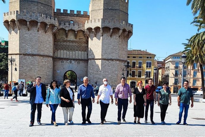 MÉS per Mallorca, Más País, Compromís, la Chunta Aragonesista y Verdes Equo firman el Acuerdo del Turia