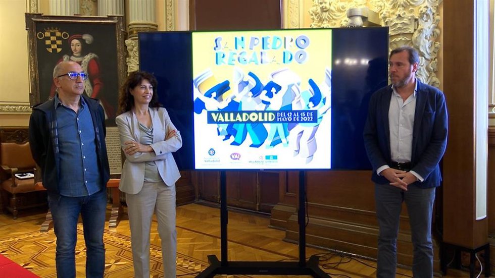 Presentación de la programación de Fiestas de San Pedro Regalado en Valladolid.