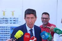 Marín ve "lamentable el espectáculo" de la coalición 'Por Andalucía': "Algunos no saben ni dónde están"