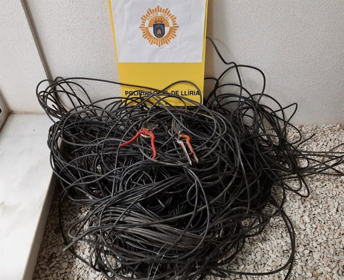 Cableado intervenido en Llíria