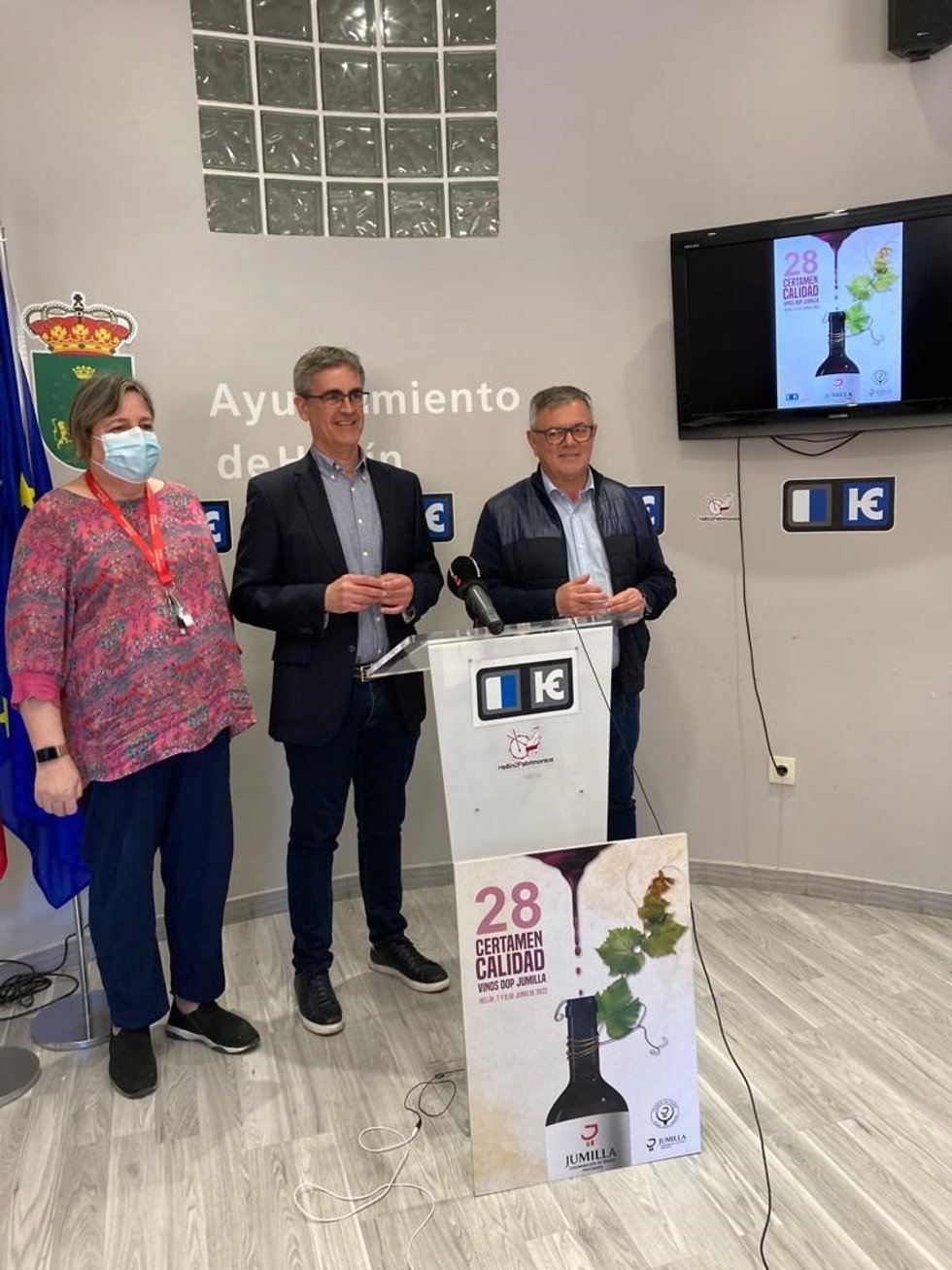Presentación de la vigésimo octava edición del Certamen de Calidad Vinos DOP Jumilla en Hellín